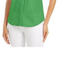 Polo Grass Women's Button Down Sleeveless Green Size 10