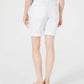 INC International Concepts Women's Denim Bermuda Shorts In Curvy White Size 2