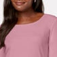 Karen Scott Women's Cotton Scoop-Neck Top Dark Pink Size XX-Large