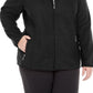 Karen Scott Women's Plus Size Zip-Front Jacket Black Size 3X