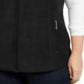 Karen Scott Women's Plus Size Zip-Front Vest Black Size 3X