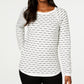 Karen Scott Women's Textured Sweater White Size XX-Large