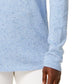 Karen Scott Women's Curved-Hem Sweater Blue Size Medium