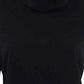 Karen Scott Women's Sport Cowl Neck Top Black Size X-Small