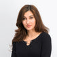 Karen Scott Women's Three Quarter Sleeve Top Black Size X-Small