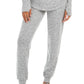Ideology Women's Mushy-Knit Full Length Joggers Gray Size X-Small