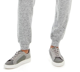 Ideology Women's Mushy-Knit Full Length Joggers Gray Size X-Small