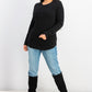 Charter Club Women's Cable Sweater Black Size Small