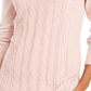 Charter Club Women's Cable Sweater Pink Size XX Large