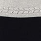 Charter Club Women's Metallic Colorblocked Crewneck Sweater Gray Size Large