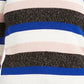 Charter Club Women's Striped Crewneck Sweater Black Size Medium