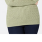 Karen Scott Women's Cotton V Neck Sweater Green Size Medium