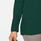 Karen Scott Women's Cotton Boat-Neck Sweater Green Size X-Small