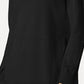 Karen Scott Women's Cotton Zip-Neck Sweater  Black Size X-Small