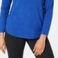 Karen Scott Women's Cotton Marled Sweater Blue Size X-Small