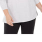 Karen Scott Women's Mock-Neck Sweater Navy Size 2X