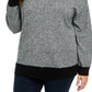 Karen Scott Women's Plus Size Mock Neck Cotton Sweater Charcoal Size 2X