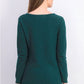 Karen Scott Women's Cotton Mixed-Stitch Sweater Green Size Medium