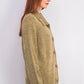 Karen Scott Women's Button-Front Shawl-Collar Cardigan Brown Size X-Large