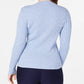 Karen Scott Women's Cotton Baby Cable-Knit Sweater Blue Size XX-Large