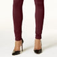 Style & Co Women's Leggings Wine Size X-Small