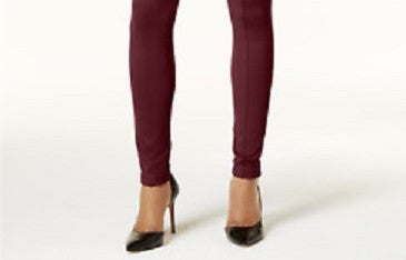 Style & Co Women's Leggings Wine Size X-Small