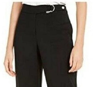 Alfani Women's D-Ring Culotte Pants Black Size Large