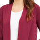 Alfani Women's Open Front Cardigan Wine Size XX-Large