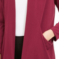Alfani Women's Open Front Cardigan Wine Size XX-Large