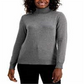 Karen Scott Women's Turtleneck Sweater Charcoal Size Small
