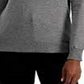 Karen Scott Women's Turtleneck Sweater Charcoal Size Small
