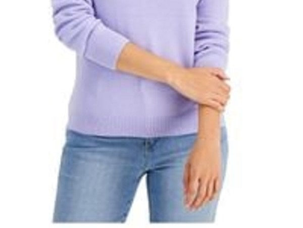 Karen Scott Women's Turtleneck Sweater Purple Size Small
