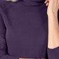 Karen Scott Women's Turtleneck Sweater Med Purple Size X-Small