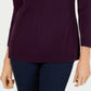 Karen Scott Women's V Neck Sweater Purple Size X-Small