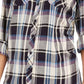 Style & Co Women's Plaid Tunic Gray Size X-Small