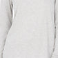 Charter Club Women's Heathered Ribbed Turtleneck Top Grey Size Small