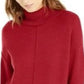 Alfani Women's Dropped-Shoulder Turtleneck Red Size Small