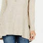 Style & Co Women's  High-Low Tunic Sweater Beige Size XX Large