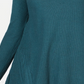 Style & Co Women's High Low Tunic Sweater Green Size Large