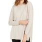 Style & Co Women's Seam-Front Tunic Sweater Purple Size Large