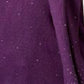 Karen Scott Women's Embellished Scarf Sweater Purple Size Small