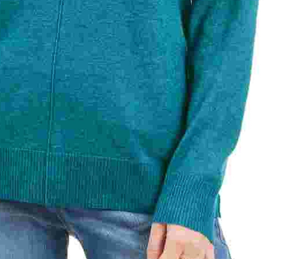 Karen Scott Women's V-Neck Pullover Sweater Blue Size XX-Large