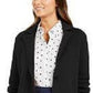 Charter Club Women's Sweater Blazer Jacket Black Size X-Large