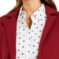 Charter Club Women's Sweater Blazer Jacket Wine Size X-Large