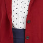 Charter Club Women's Sweater Blazer Jacket Wine Size X-Large