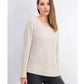Style & Co Women's Boxy Knit Pullover Sweater Beigekhaki Size XX Large