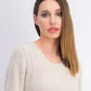 Style & Co Women's Boxy Knit Pullover Sweater Beigekhaki Size XX Large