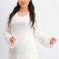 Style & Co Women's Boxy Knit Pullover Sweater White Size XX Large