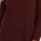 Style & Co Women's Pointelle-Knit Sweater Dark Red Size Large