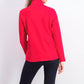 Karen Scott Women's Sport Mock Neck Vented Hem Top Red Size X-Small